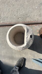 Alúmina fundida blanca Arena de sección de corindón blanco para cuchara refractaria con metal de acero líquido 304 -1-